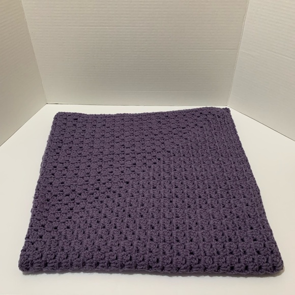 Lap, Stroller, Car, Bassinet, Crib Handmade Crocheted Blanket NEW - Picture 4 of 7